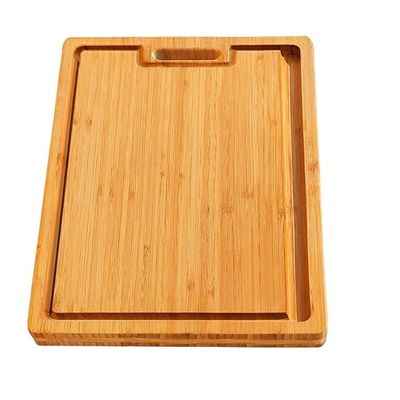 43.7x32x1.5cm Βαμβάκι Μεγάλο Πίνακα Τεμαχιστή με Juice Slot Απλό και Βιώσιμο